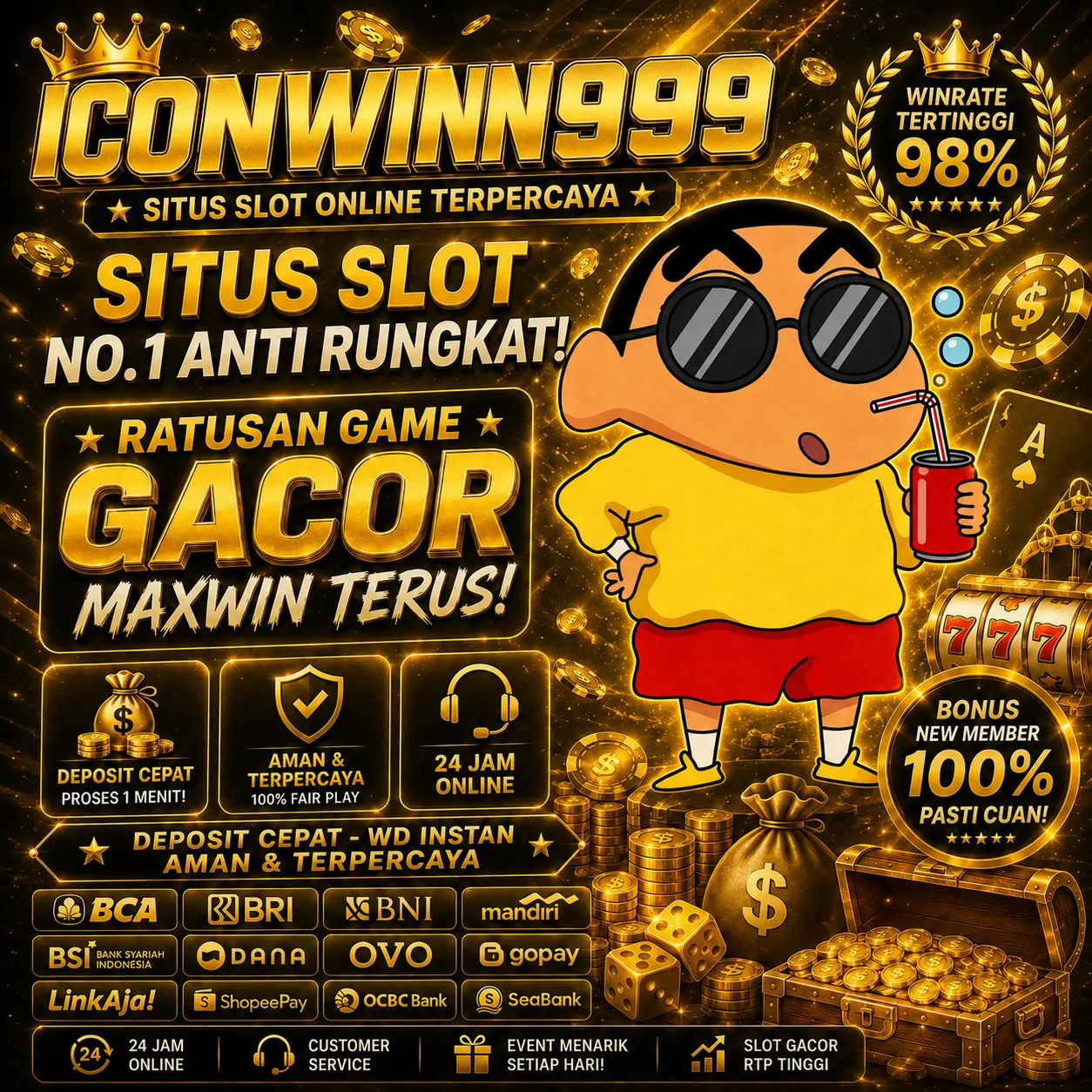 ICONWIN999 Banner